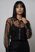 Camisa de lunares